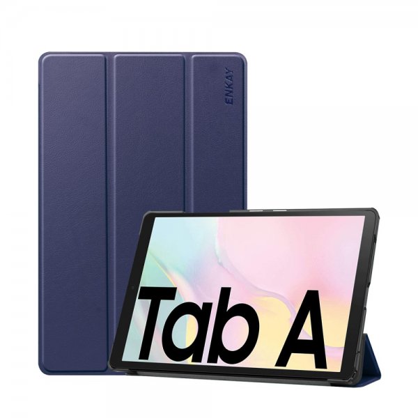 Samsung Galaxy Tab A7 10.4 T500 T505 Etui Tri-Fold Mørkeblå
