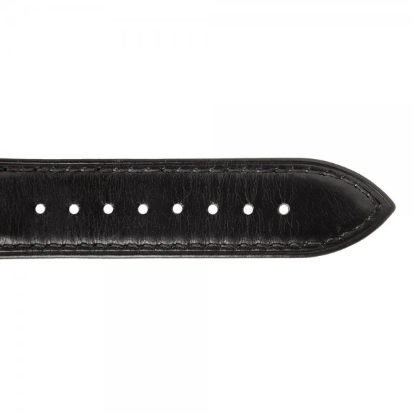 Samsung Galaxy Watch 20mm Armbånd Leather Band Sort