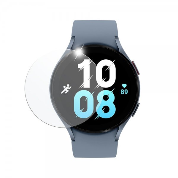 Samsung Galaxy Watch 4/5 44mm Skærmbeskytter Hærdet glas 2-pak