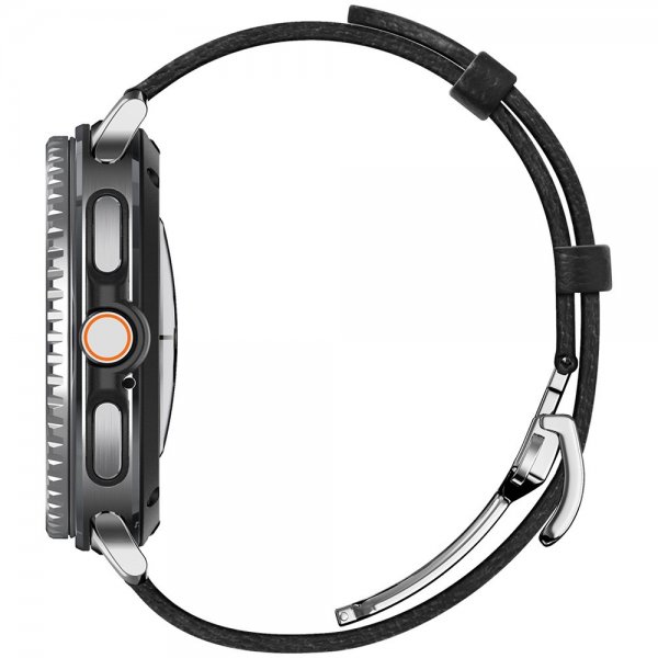 Samsung Galaxy Watch 8 40/44mm/Classic 46mm Armbånd Enzo Sort