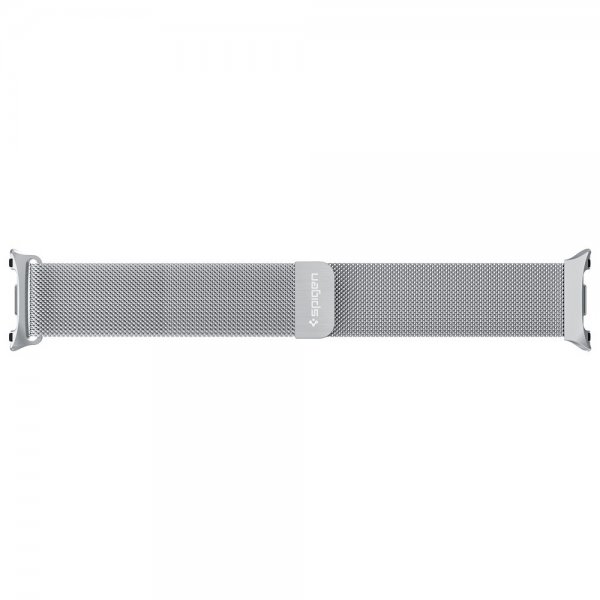 Samsung Galaxy Watch 8 40/44mm/Classic 46mm Armbånd Metal Fit Sølv