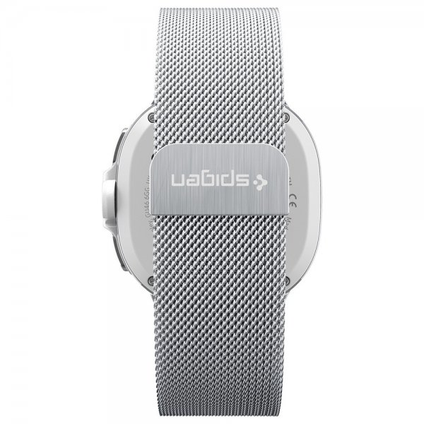 Samsung Galaxy Watch 8 40/44mm/Classic 46mm Armbånd Metal Fit Sølv