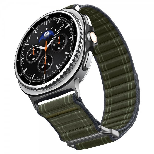 Samsung Galaxy Watch 8 40/44mm/Classic 46mm Armbånd WBF0 Grøn
