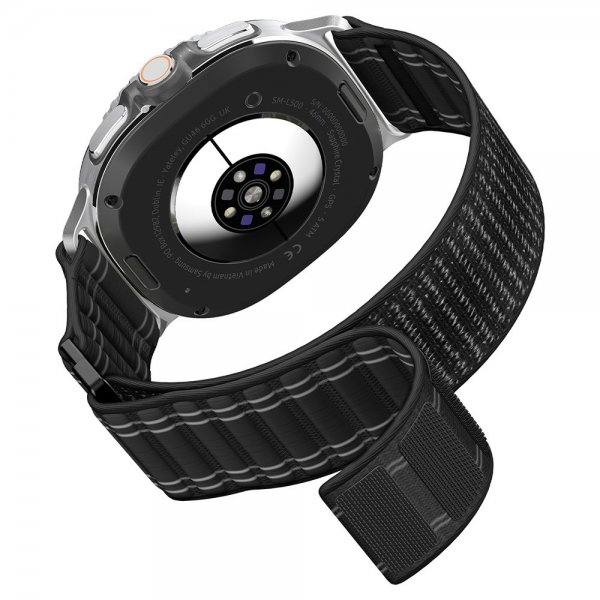 Samsung Galaxy Watch 8 40/44mm/Classic 46mm Armbånd WBF0 Sort