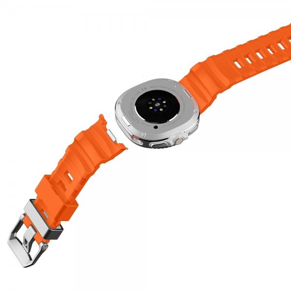 Samsung Galaxy Watch 8 40/44mm/Classic 46mm Armbånd WBS2 Orange