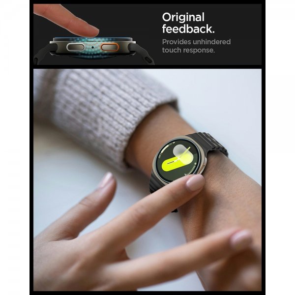Samsung Galaxy Watch 8 44mm Skærmbeskytter GLAS.tR EZ Fit 2-pak