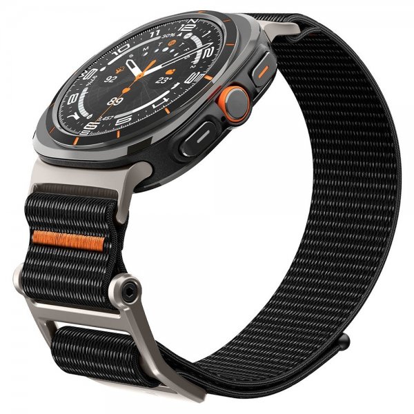 Samsung Galaxy Watch Ultra Armbånd DuraPro Flex Sort