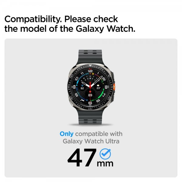 Samsung Galaxy Watch Ultra Armbånd DuraPro Flex Sort