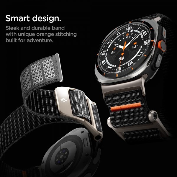 Samsung Galaxy Watch Ultra Armbånd DuraPro Flex Sort