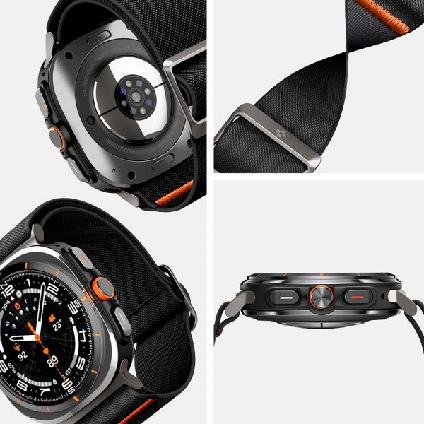Samsung Galaxy Watch Ultra Armbånd Lite Fit Sort