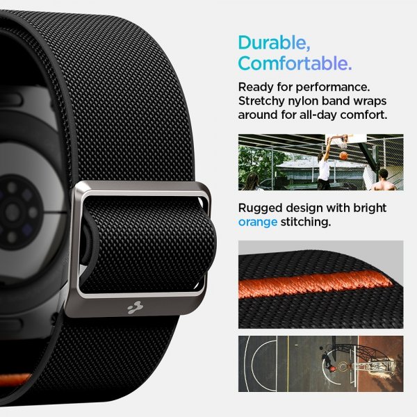 Samsung Galaxy Watch Ultra Armbånd Lite Fit Sort