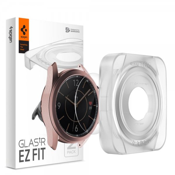 Samsung Galaxy Watch3 41mm Skærmbeskytter GLAS.tR Slim EZ Fit 2-pack