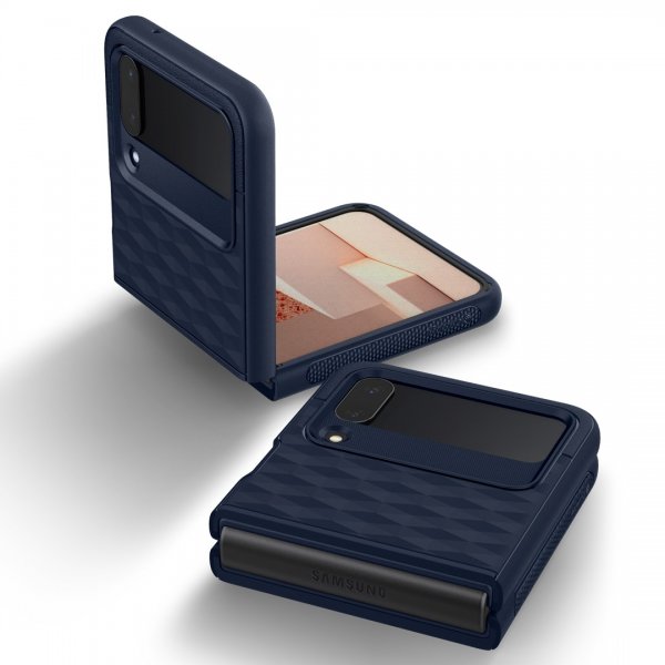 Samsung Galaxy Z Flip 4 Cover Parallax Midnight Blue