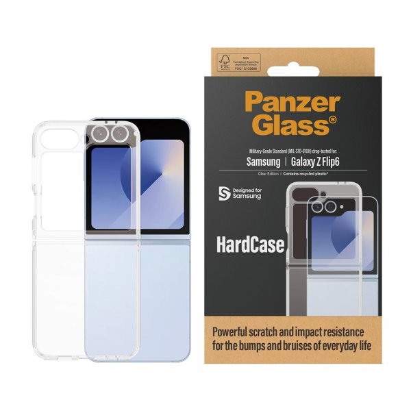 Samsung Galaxy Z Flip 6/Flip 7 FE Cover HardCase Transparent