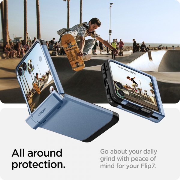 Samsung Galaxy Z Flip 7 Cover Tough Armor Pro MagFit Sierra Blue