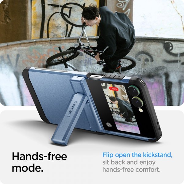 Samsung Galaxy Z Flip 7 Cover Tough Armor Pro MagFit Sierra Blue
