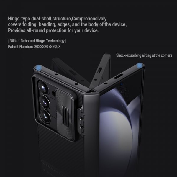 Samsung Galaxy Z Fold 6 Cover CamShield Fold Sort