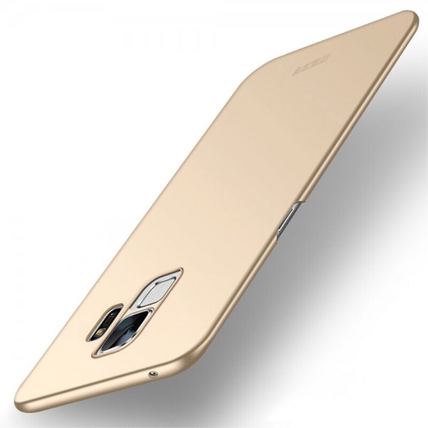 Shield Slim Cover till Samsung Galaxy S9 Hård Plastikik Guld