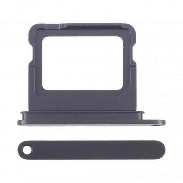 SIM-kortholder til iPhone 17 - Sort
