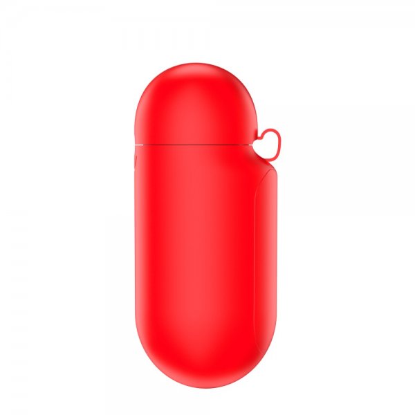 AirPods 1/2 Cover Silikone Rød