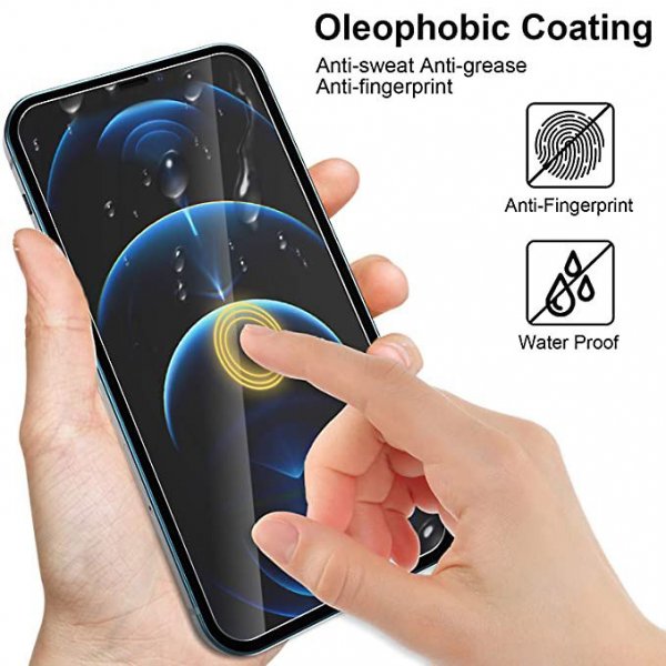 iPhone 12 Mini Skærmbeskytter Hærdet Glas