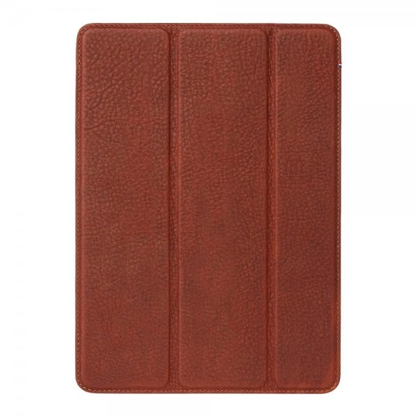 Leather Slim Cover for iPad 10.2 Brown