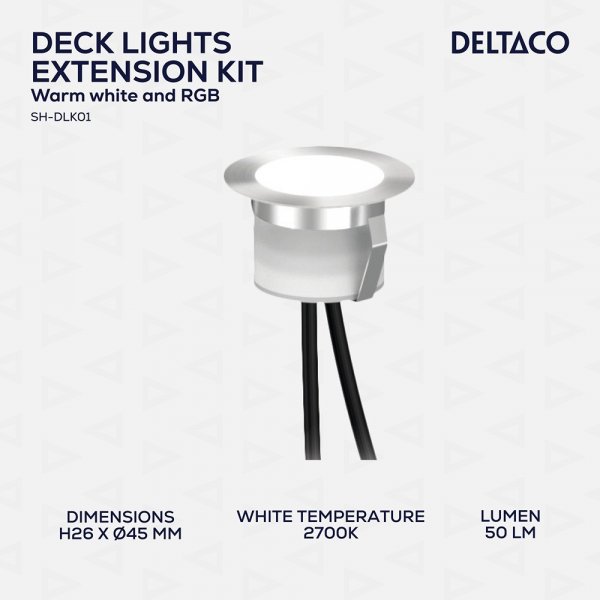 Smart Deck Lighting RGB 10-pak