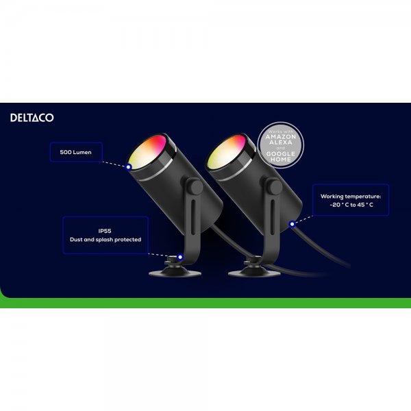 Smart Garden Belysning RGB 2-pak