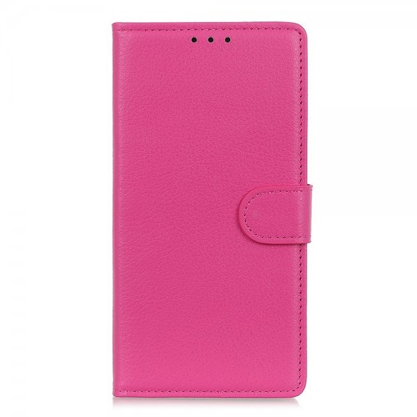 Sony Xperia 1 IV Etui Litchi Magenta