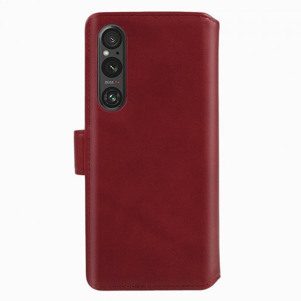 Sony Xperia 1 V Etui Essential Leather Poppy Red