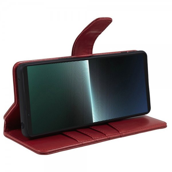 Sony Xperia 1 V Etui Essential Leather Poppy Red