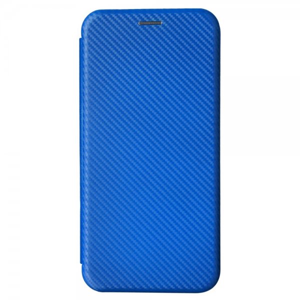 Sony Xperia 1 VI Etui Kulfibertekstur Blå