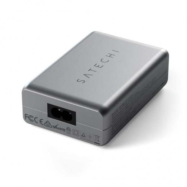 100W GaN PD-reseOplader med dubbla USB-C och USB-A-uttag