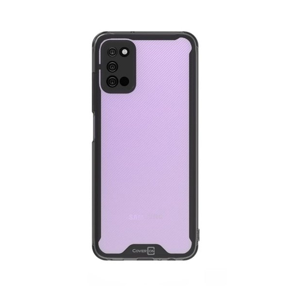 Samsung Galaxy A03s Cover Stødabsorberende Sort