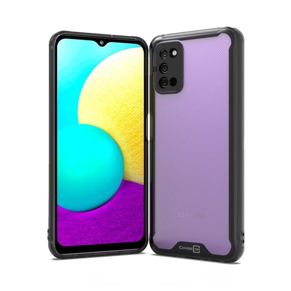 Samsung Galaxy A03s Cover Stødabsorberende Sort