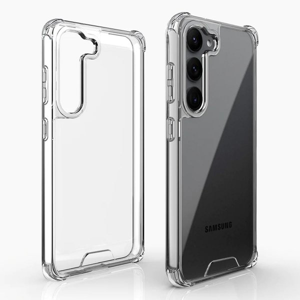 Samsung Galaxy S23 Cover Stødabsorberende Transparent