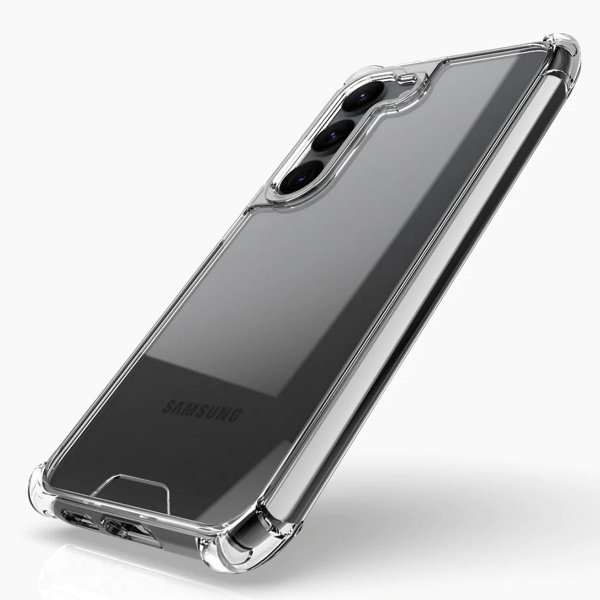 Samsung Galaxy S23 Cover Stødabsorberende Transparent
