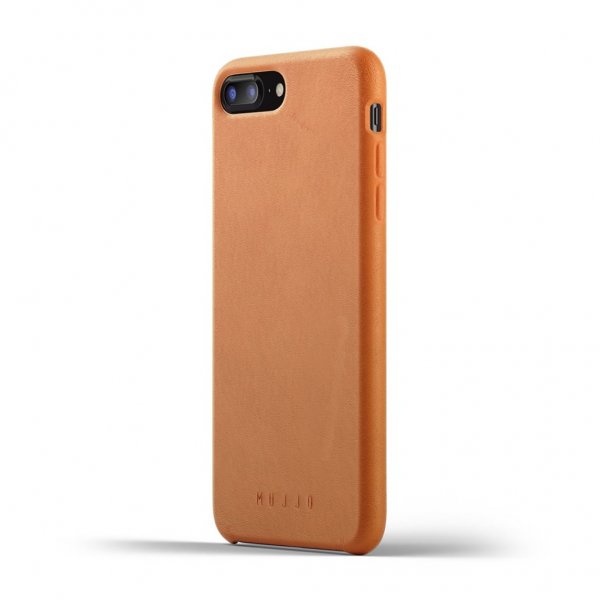 iPhone 7 Plus/iPhone 8 Plus Cover Full Leather Case Tan