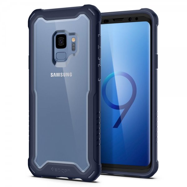Hybrid 360 Cover till Samsung Galaxy S9 Skærmbeskytter Deepsea Blue
