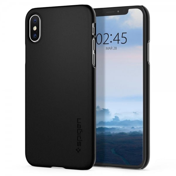 Thin Fit Cover till iPhone Xs / X Sort