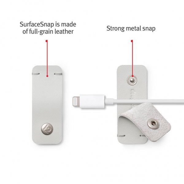 Kabelholder CableSnap Stay Dove Grey