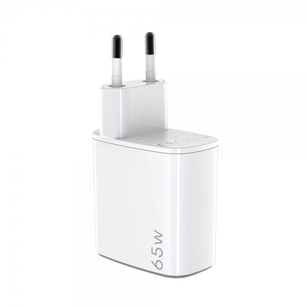 65W GaN Vægoplader 2xUSB-C & USB-A