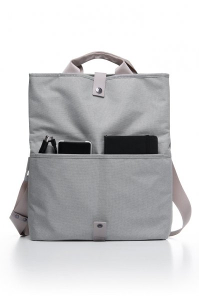  100% Genanvendelig 15 " Taske Grå