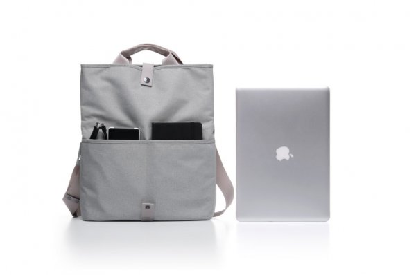  100% Genanvendelig 15 " Taske Grå