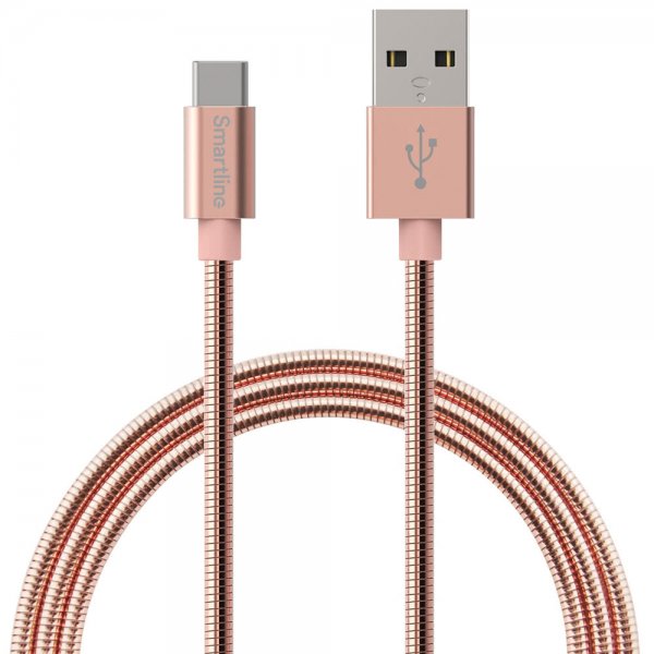 USB-C Kabel 1m Metalic Roseguld