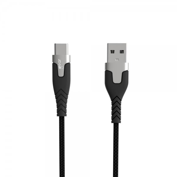USB-C Kabel Kevlar 1.5 meter Svart