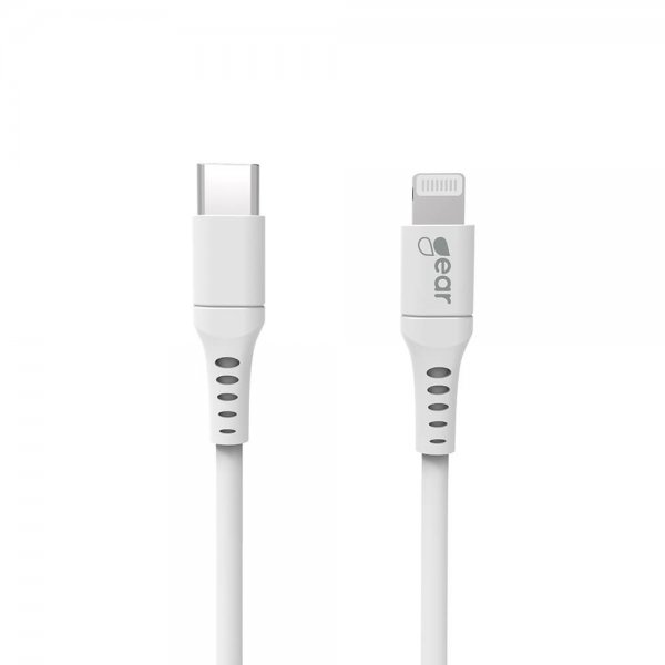 USB-C/Lightning Kabel 1 meter Hvit