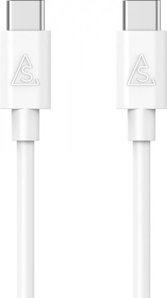 USB-C till USB-C Kabel 1m Hvid