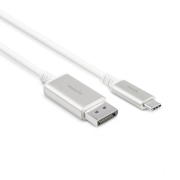 USB-C til DisplayPort-kabel 1.5 m Hvid