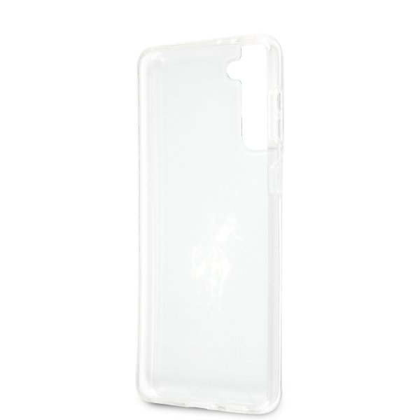 Samsung Galaxy S21 Cover med Logo Sort